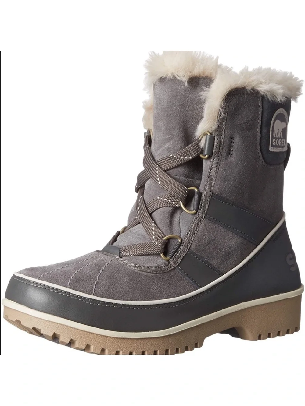 Sorel Tivolli II gray winter snow boots 7.5